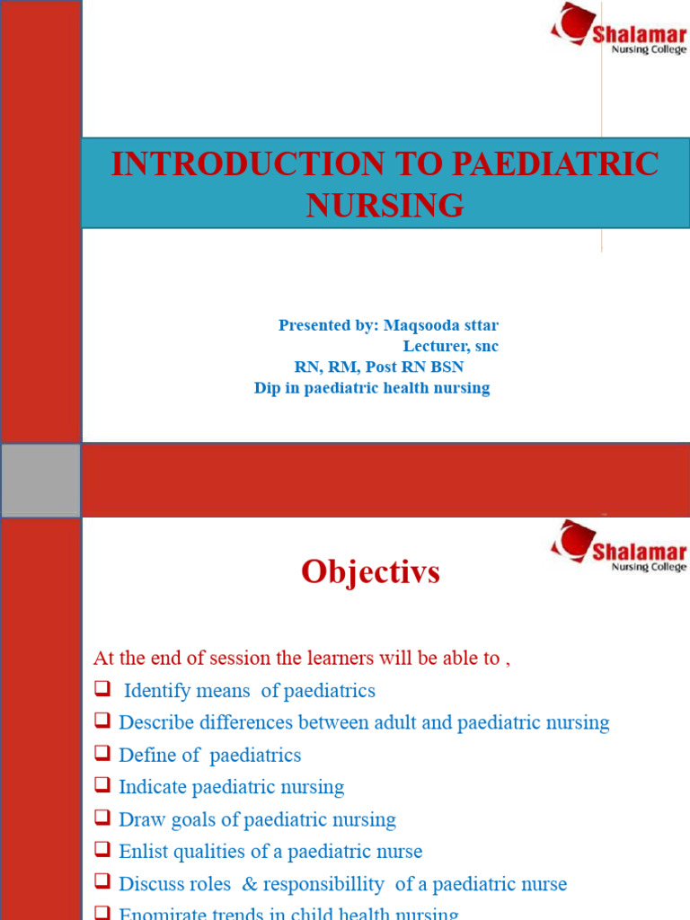 1 1 1 2 1 3 1 5 Paediatric Nursing Presentation 1 1 Download