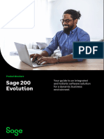 Sage 200 Evolution Product Brochure