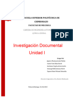 Investigacion Quimica Unidad 1