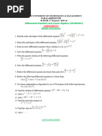 MAI 102 Assignment 2 | PDF | Linear Map | Basis (Linear Algebra)