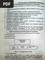 Objectives & Training Phases of EDP - EMSB