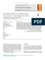 Pedersen Et Al. 2021 - Responsible Investing - The ESG-efficient Frontier