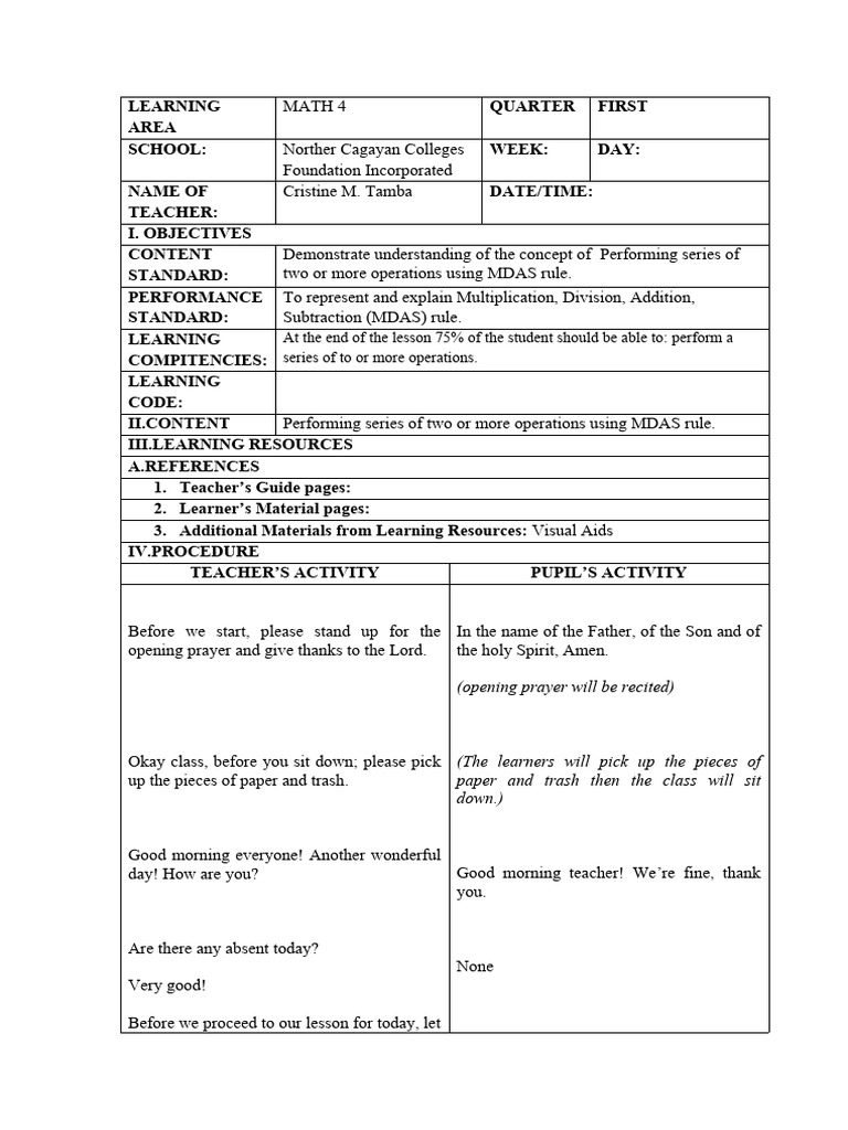 Math Pdf Division Mathematics Learning