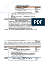Planeacion Segunda Semana Septiembre