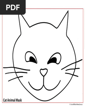 Animal Face Masks Cat