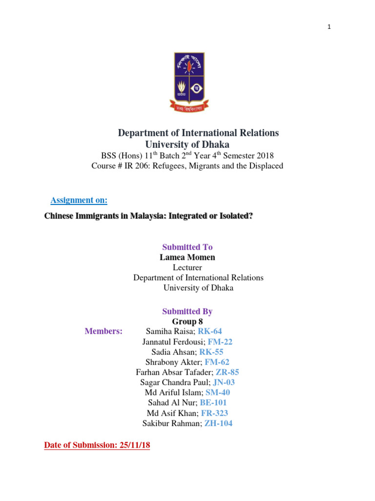 206 Term Paper - Group 8 | PDF