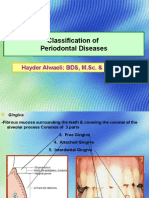CLASSIFICATION OF PERIODONTAL DISEASES - 3rd Year