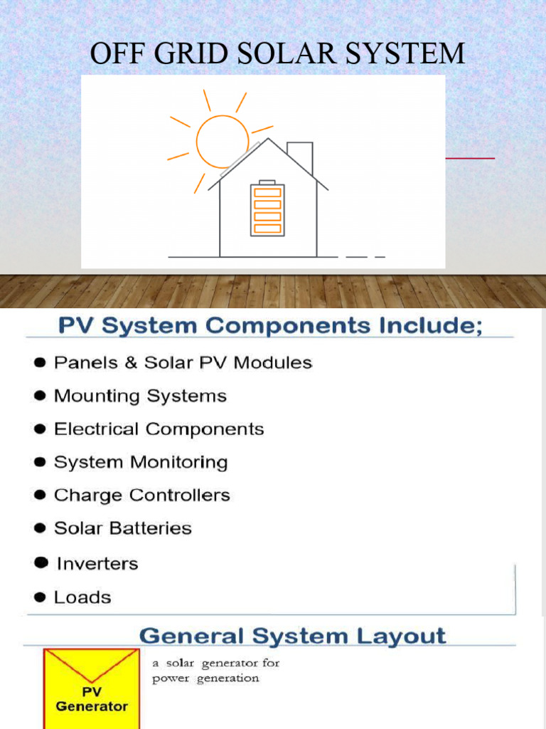 Off Grid Solar System | PDF | Power Inverter | Direct Current