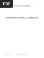 Construction Environmental Management Plan | PDF | Stormwater | Water ...