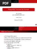 0301 Postgresql Functions by Example