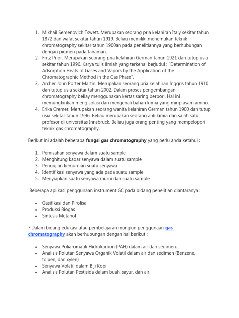 CHROMATOGRAPHY | PDF