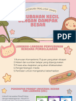 Perubahan Kecil Berdampak Besar