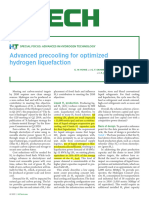 Advanced Precooling For Optimised H2 Production