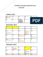 CALENDARIO PRUEBAS 992 2011