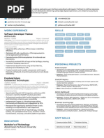 Kushal Mani - Resume