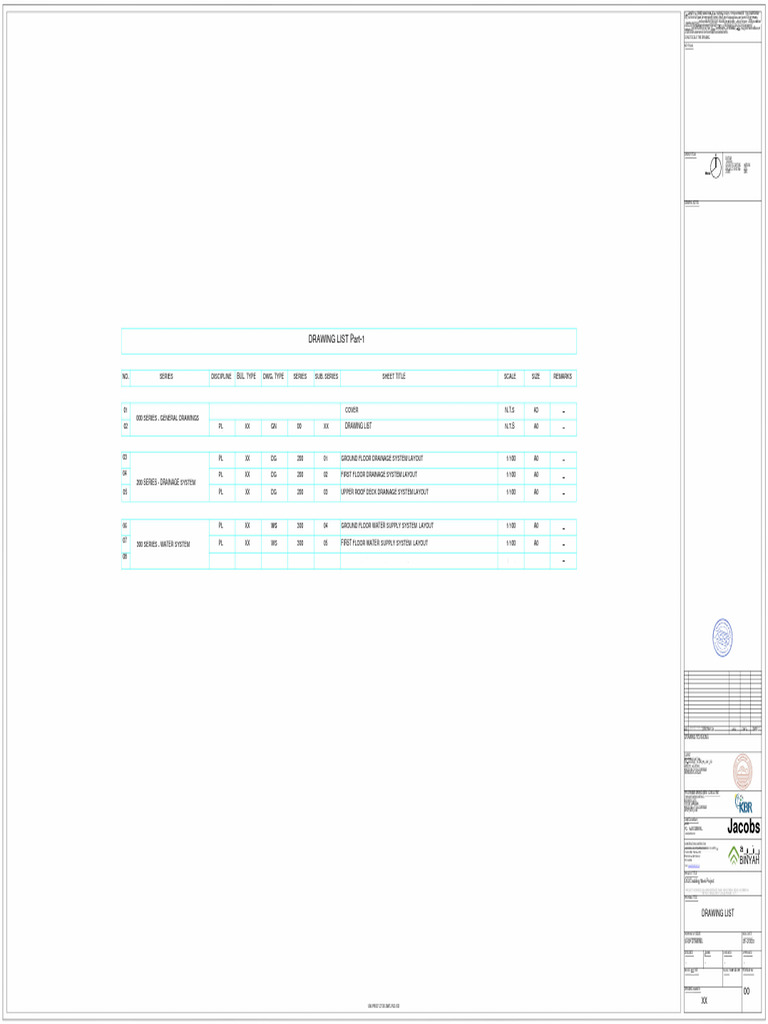Water Supply & Drainage System - Ground + First Floor | PDF