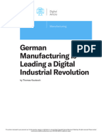 2016 - 06 - German Manufacturing Is Leading A Digital Industrial Revolution