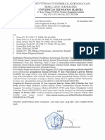 Surat Pemberitahuan Pengukuran Kinerja TW4 Dan Penyusunan LAKIN 2023 Fakultas - Unit Kerja