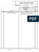 QSP-form-14 - Audit Cheklist