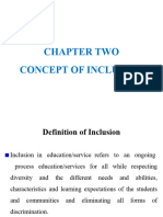 Inclusive Chapter Two