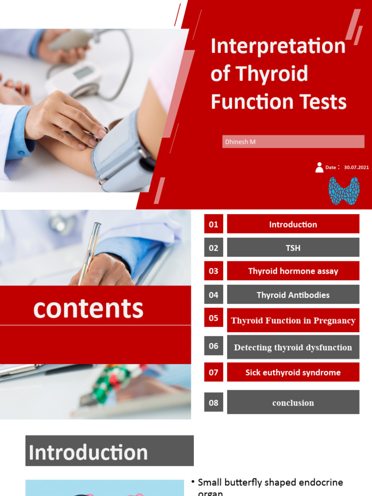 Thyroid Function Test | PDF | Thyroid Stimulating Hormone | Hypothyroidism