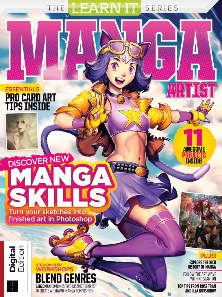LearnIt Series Manga Artist - 9th Edition 2021-P2P | PDF