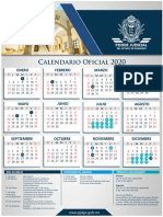 Calendario Oficial 2020