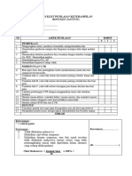 CHECKLIST RONTGEN JANTUNG 2023 - 2024