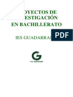 Proyectos de Investigación en Bachillerato: Ies Guadarrama