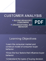 Customer Analysis