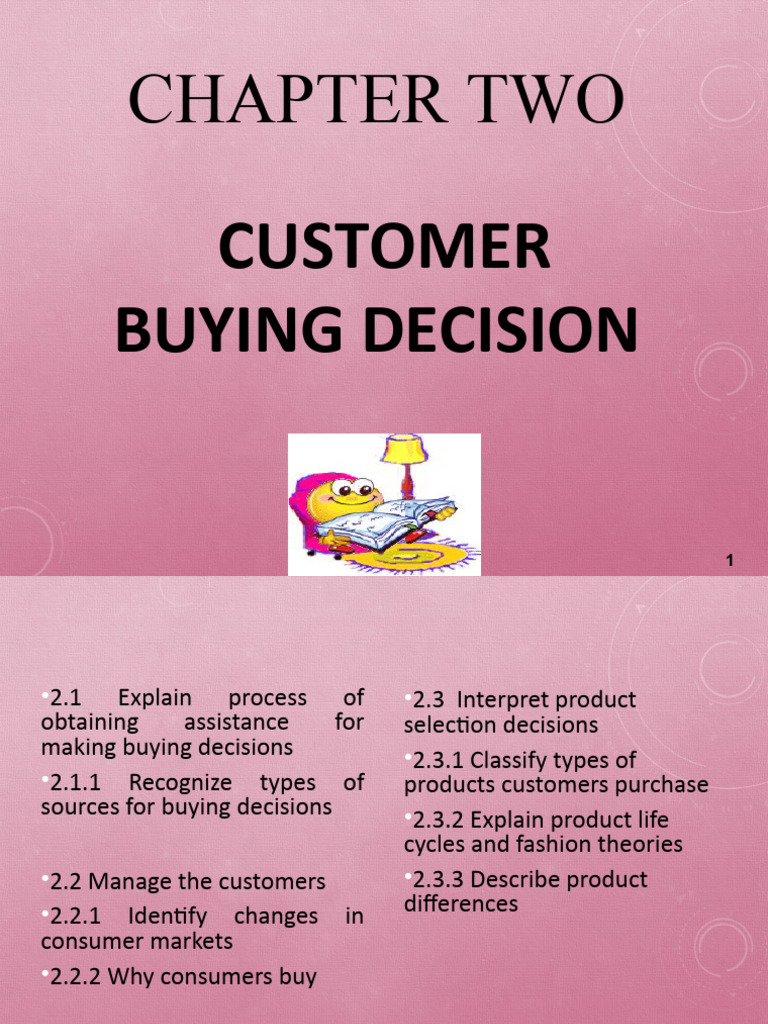 Chapter 2 Customer Buying Decisions | PDF | Retail | Brand