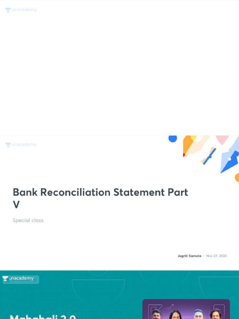Bank reconciliation statement part v with anno pdf