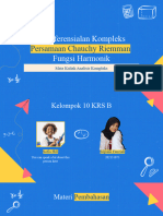 7 - Diferensial Kompleks, Persamaan Cauchy Riemann, Dan Fungsi Harmonik