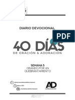 Diario Devocional - Semana 5