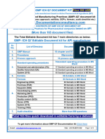 Gmp Pharma Manual Documents