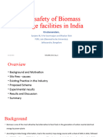 Fire Safety of Biomass Storage