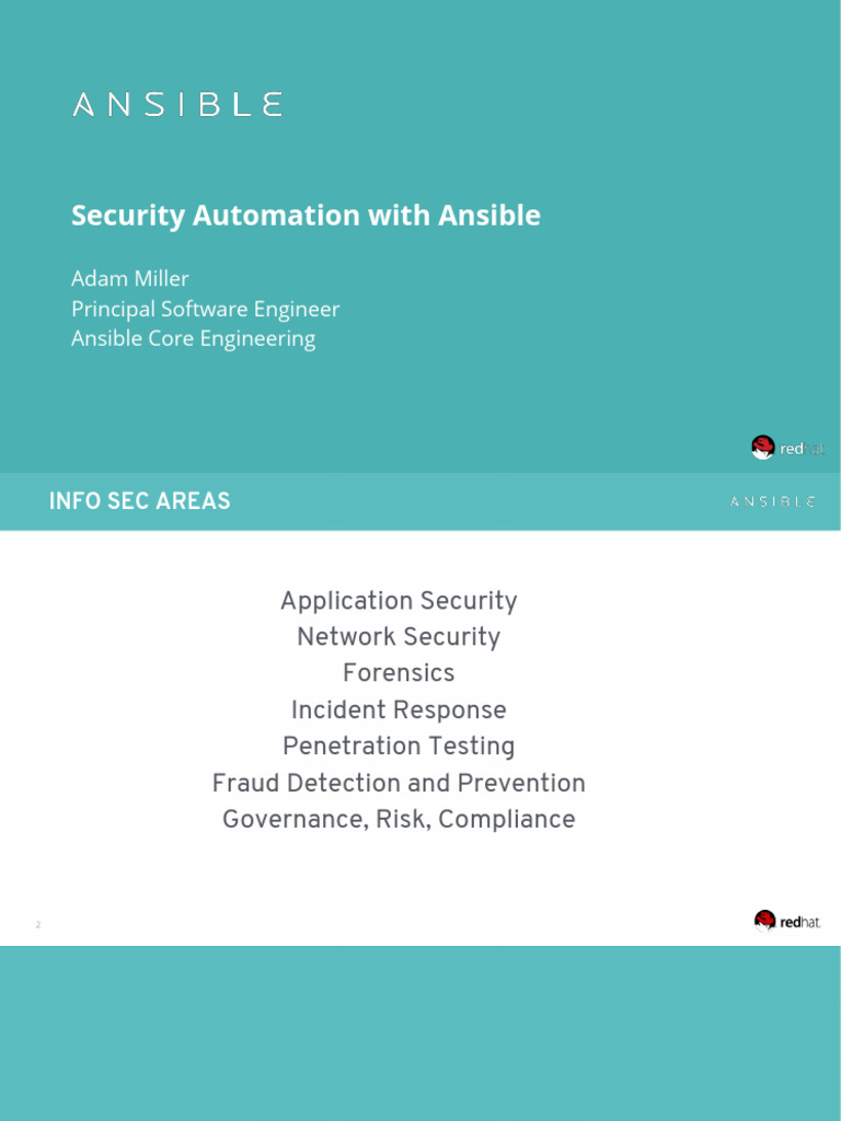 Ansible Lockdown for RHEL Security | PDF | Security | Computer Security