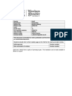 Module Handbook - CONL724