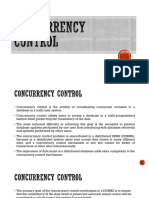 Concurrency Control