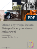 Obraz Czy Wizja Świata - Monografia - red.J.Szylko-Kwas