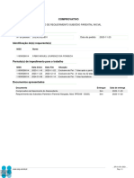 Comprovativo: Registo de Requerimento Subsídio Parental Inicial