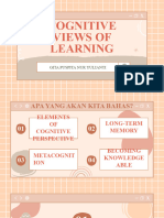 Cognitive Views of Learning - Gita Pus