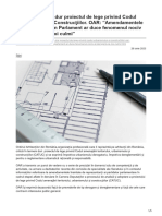 Economedia - Ro-Arhitecții Critică Dur Proiectul de Lege Privind Codul Urbanismului Și Construcțiilor OAR Amendamente
