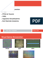 FPGA Tabanlı Sinyal Ve Görüntü İşleme Mehmet Ali Çavuşlu - SIU2016 - SUNUM-1