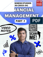 Financial Management Notes SPCC