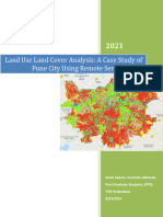 Land Use Land Cover Analysis of Indian Cities