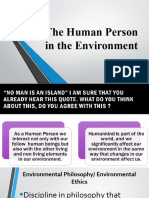 The Human Person in The Environment-Nime Romil-1