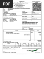 Alliance Broadband Services PVT LTD: Tax Invoice