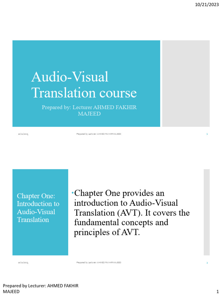 Chapter One - PART1 | PDF