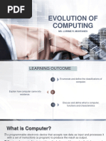 Evolution of Computing Presentation